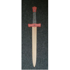 Meč 50cm - červený